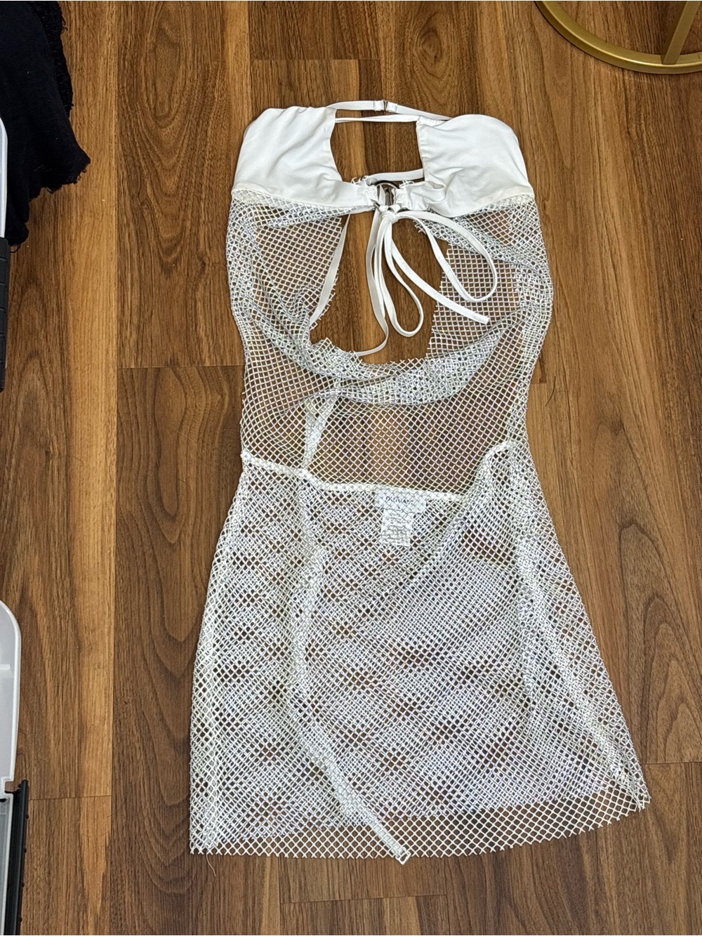 Ritae Mini Dress in White by Outcast - Picture 2 of 5